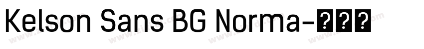 Kelson Sans BG Norma字体转换